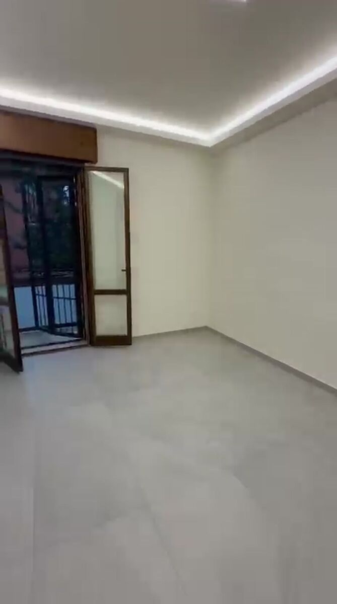 Zona giorno dopo la ristrutturazione