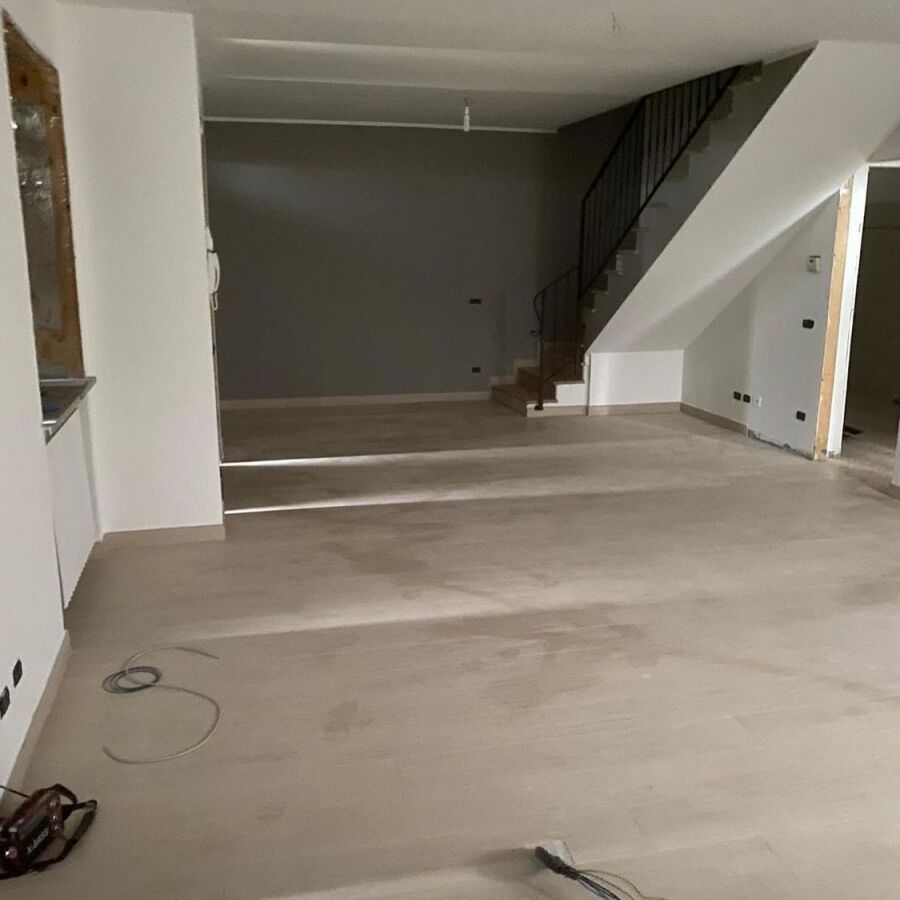 Cucina aperta sulla zona giorno